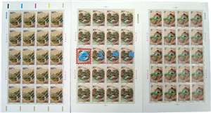 2003-18 重阳节 邮票 大版（一套三版）中国传统节日