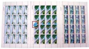 2003-21 长江三峡工程——发电 邮票 大版（一套三版）