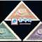 纪10 保卫世界和平（第二组）三角形 邮票(原版)