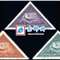 纪10 保卫世界和平（第二组）再版 三角形 邮票