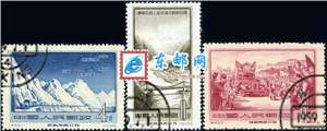 特14　康藏、青藏公路（盖销）邮票