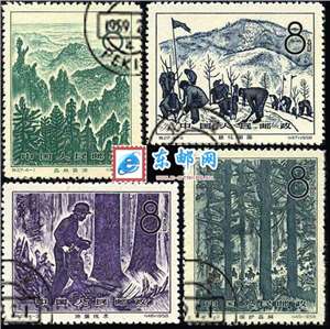 特27　林业建设（盖销）邮票