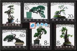 T61　盆景艺术 邮票 原胶全品