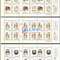 2011-15 明清家具——坐具 邮票 大版（一套三版，全同号）