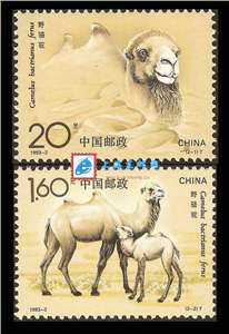 1993-3 野骆驼 邮票(购四套供方连)