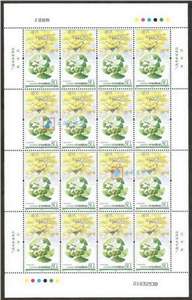 2006-5 孑遗植物 邮票 大版(一套四版)