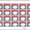 2017-23 科技创新 邮票 大版(一套五版，全同号)
