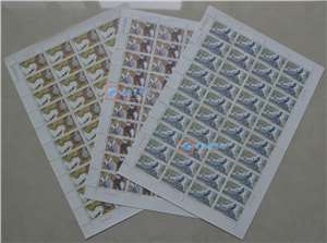 1998-27 灵渠 邮票 大版(一套三版,40套票)