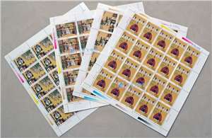 1998-18 《三国演义》（第五组）邮票 大版(一套四版,20套票)