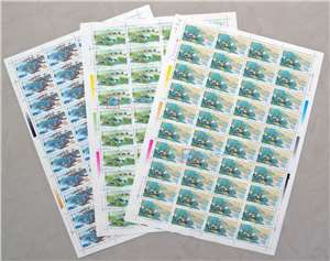 T164 承德避暑山庄 邮票 大版(一套三版,40套票)