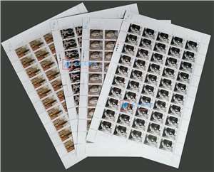1993-13 龙门石窟 邮票 大版(一套四版)
