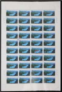 1996-19 天山天池 邮票 大版（一套四版，40套票）