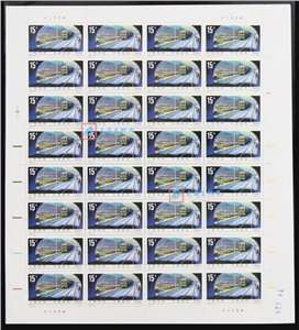 1996-22 铁路建设 邮票 大版（一套四版，32套票）