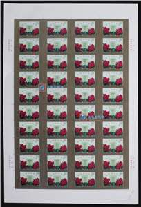 1997-10 香港回归祖国 邮票 大版（一套两版，40套票）