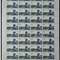 1998-2 岭南庭园 邮票 大版（一套四版，40套票）