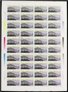 2000-14 崂山 邮票 大版（一套四版，40套票）