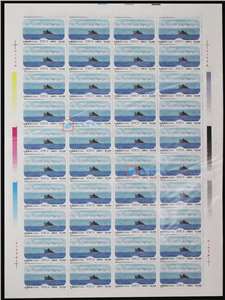 2000-8 大理风光 邮票 大版（一套四版，40套票）