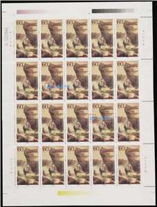 2001-8 武当山 邮票 大版（一套三版，20套票）