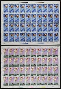 T108　航天 邮票 大版（一套六版，40套票）