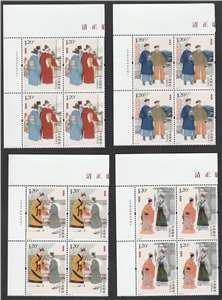 2018-17 清正廉洁（一）邮票(左上直角厂铭方连)